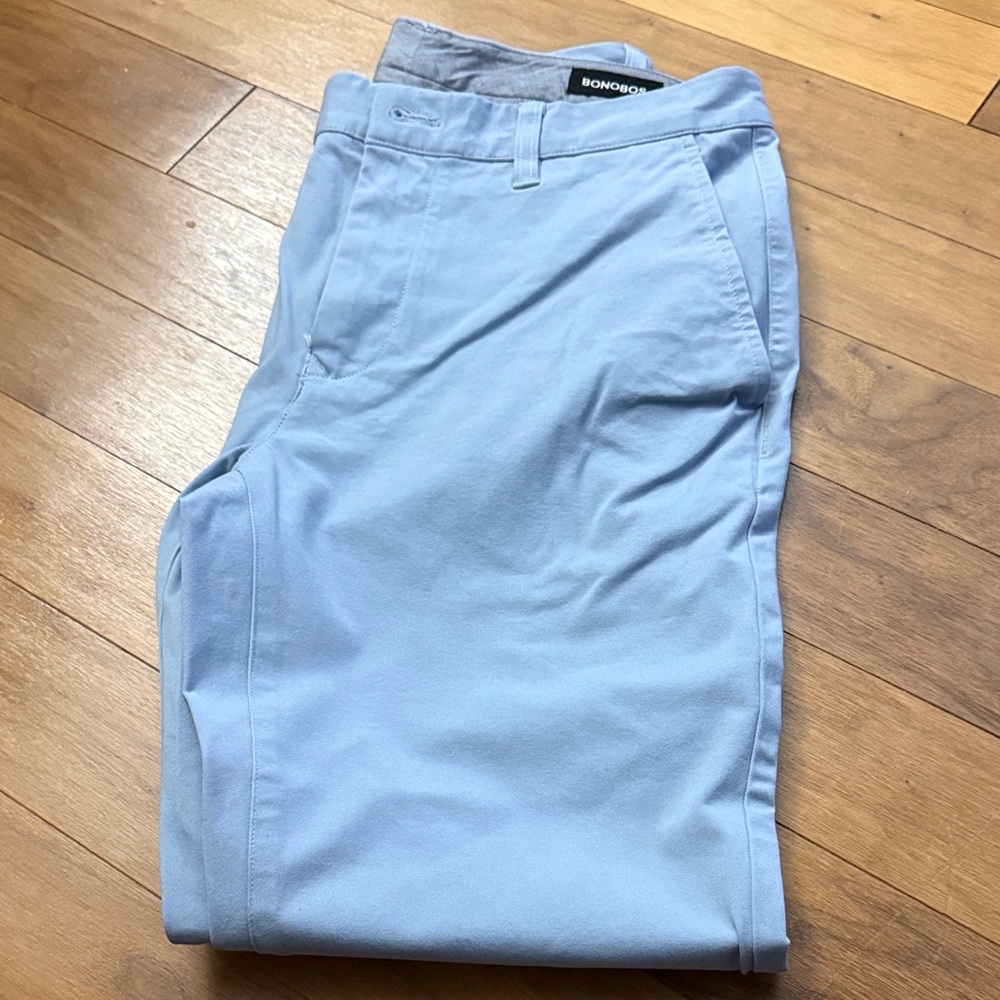 Bonobos Light Blue Chinos Slim Taper - 31 x 30 NWT!